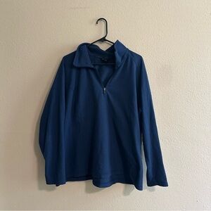 Lands’ End Thermacheck Fleece Quarter Zip